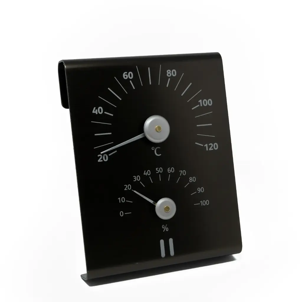 Rento Sauna Aluminum Thermometer and Hygrometer