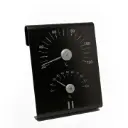 Rento Sauna Aluminum Thermometer and Hygrometer